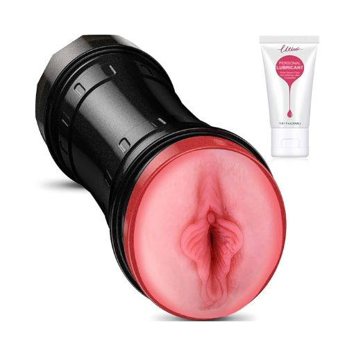 CY Silicone Pocket Pussy Adult Realistic Lips Masturbation Vagina Sex Toy For Man