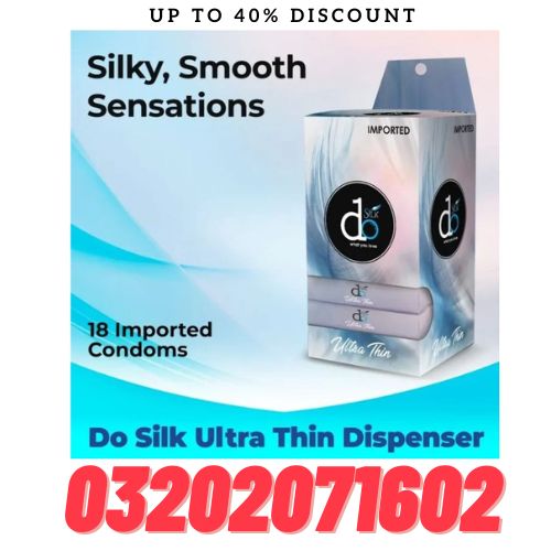DO Silk Ultra Thin Condom 18 Pcs Dispenser Range in Pakistan 