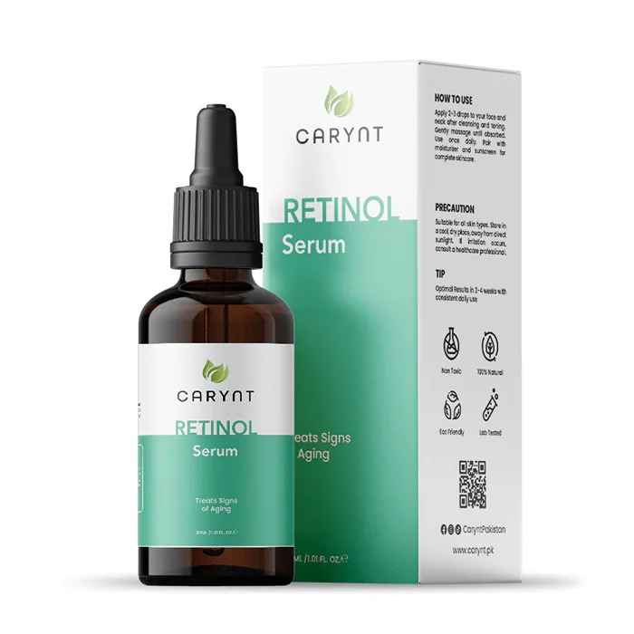 Carynt Retinol Serum with Vitamin E – Anti-Aging & Skin Renewal Formula 