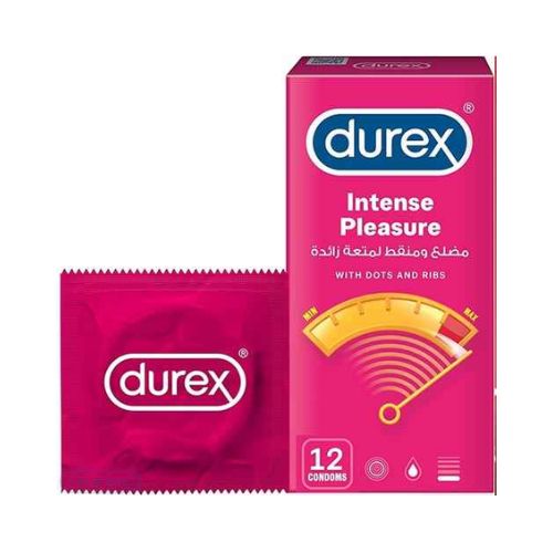 Durex Intense Pleasure Condoms 12 Pack In Pakistan