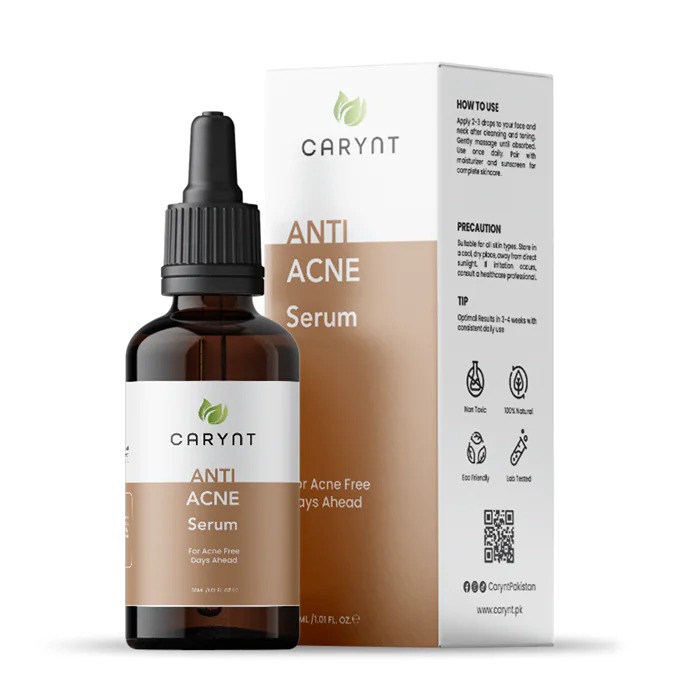 Carynt Anti Acne Serum with Salicylic Acid & Alpha Arbutin