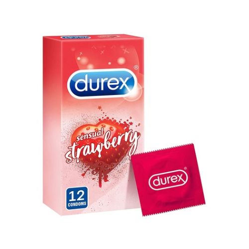 Durex Sensual Strawberry Condom 12 Pack in Pakistan