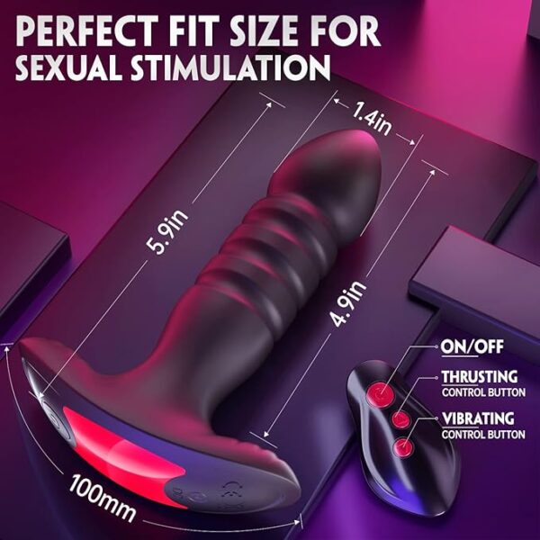 Anal Plug Vibrator Sex Toy For Men Women In Pakistan